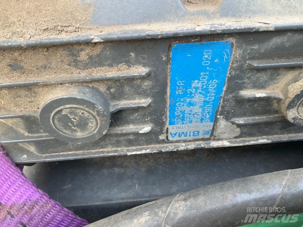 CLAAS Frontpto Предаване