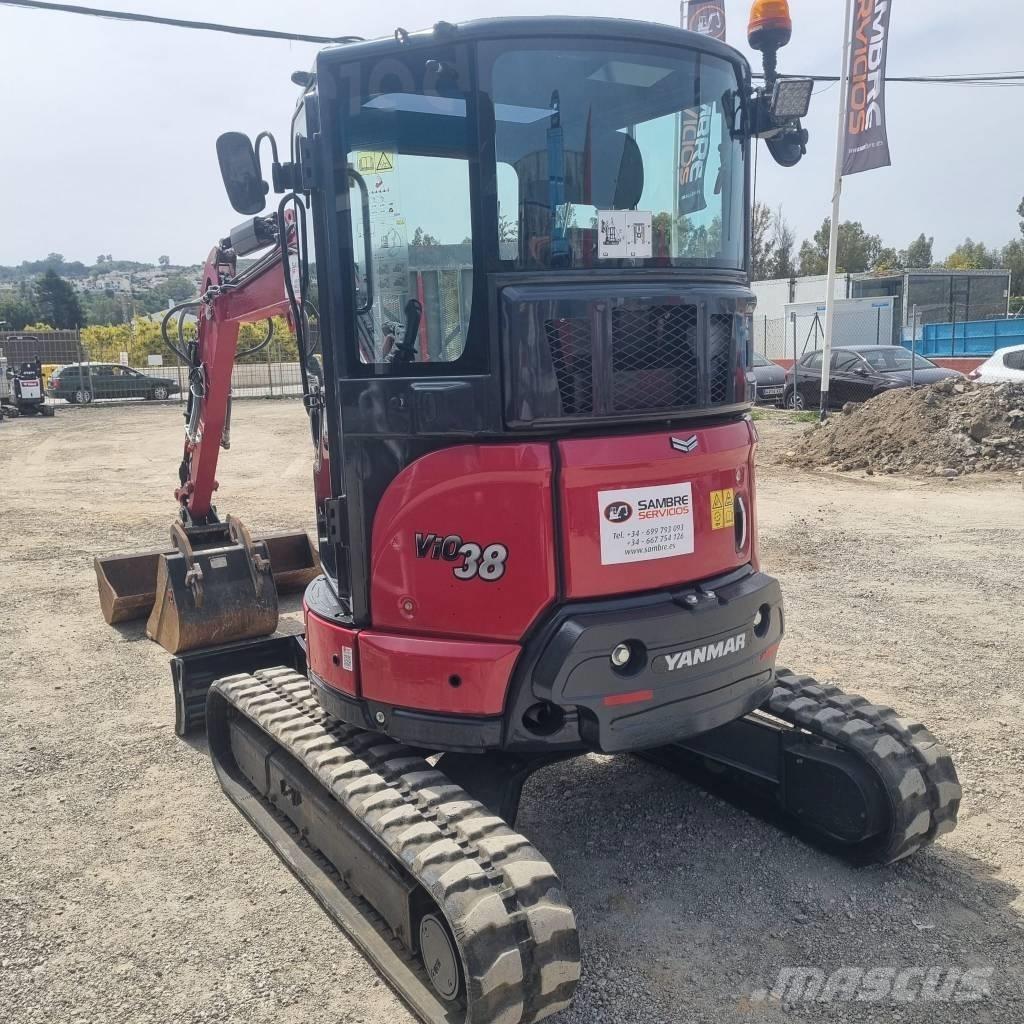 Yanmar VIO 38-6 Мини екскаватори < 7 т