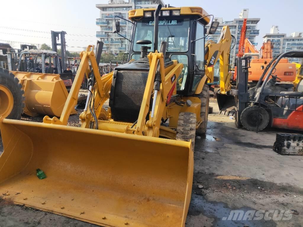 CAT 416E Товарач със заден ексватор