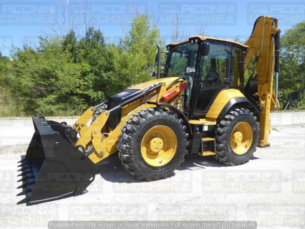 CAT 444 Товарач със заден ексватор