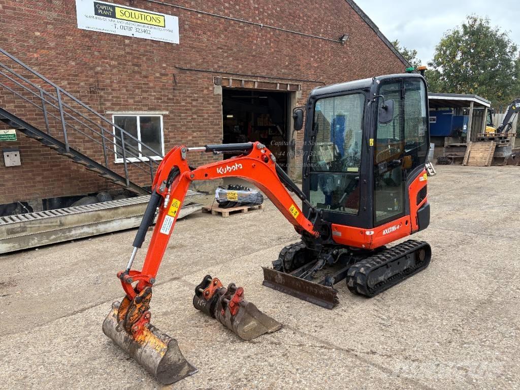 Kubota KX 016-4 Мини екскаватори < 7 т