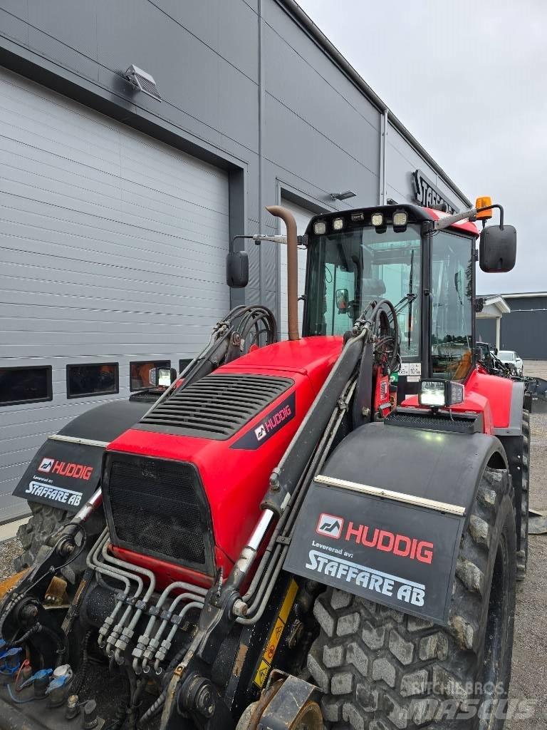 Huddig 1260 C RAIL Товарач със заден ексватор