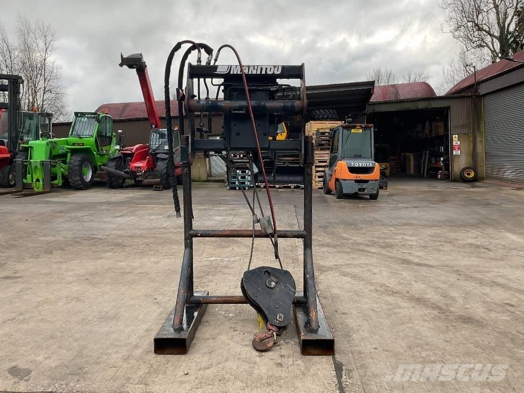 Manitou Drop Winch Телескопични товарачи