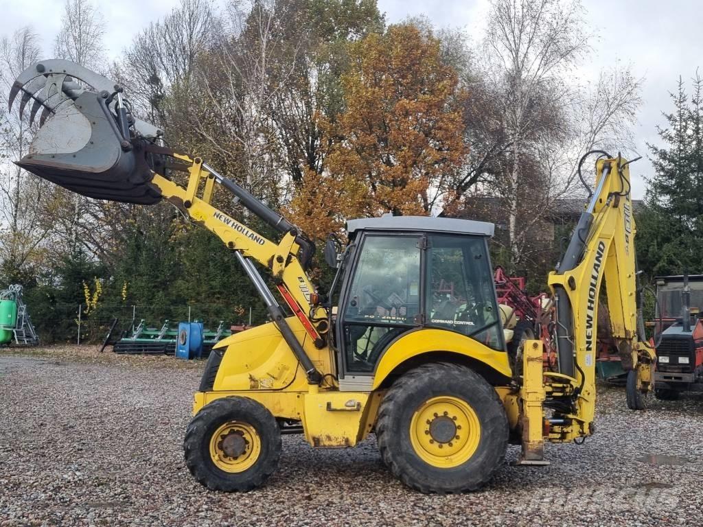 New Holland B 110 Товарач със заден ексватор