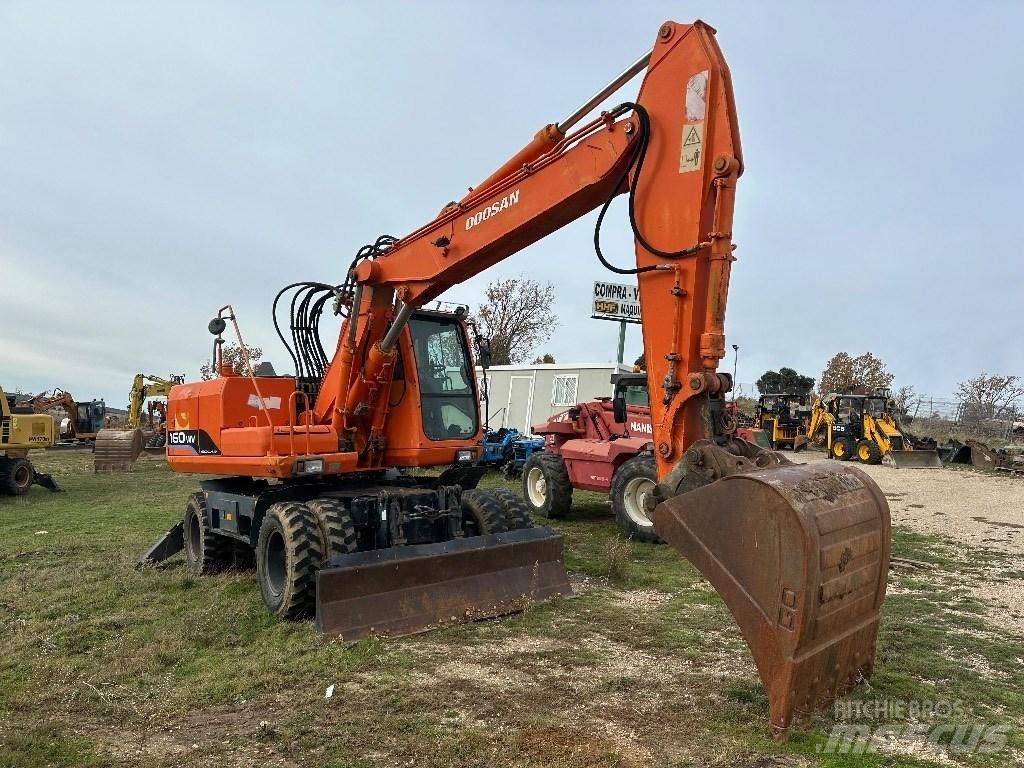 Doosan Solar 160 W V Колесни екскаватори