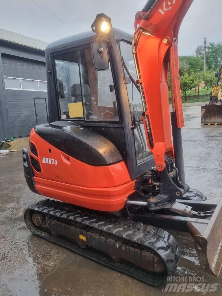 Kubota KX 61 Мини екскаватори < 7 т
