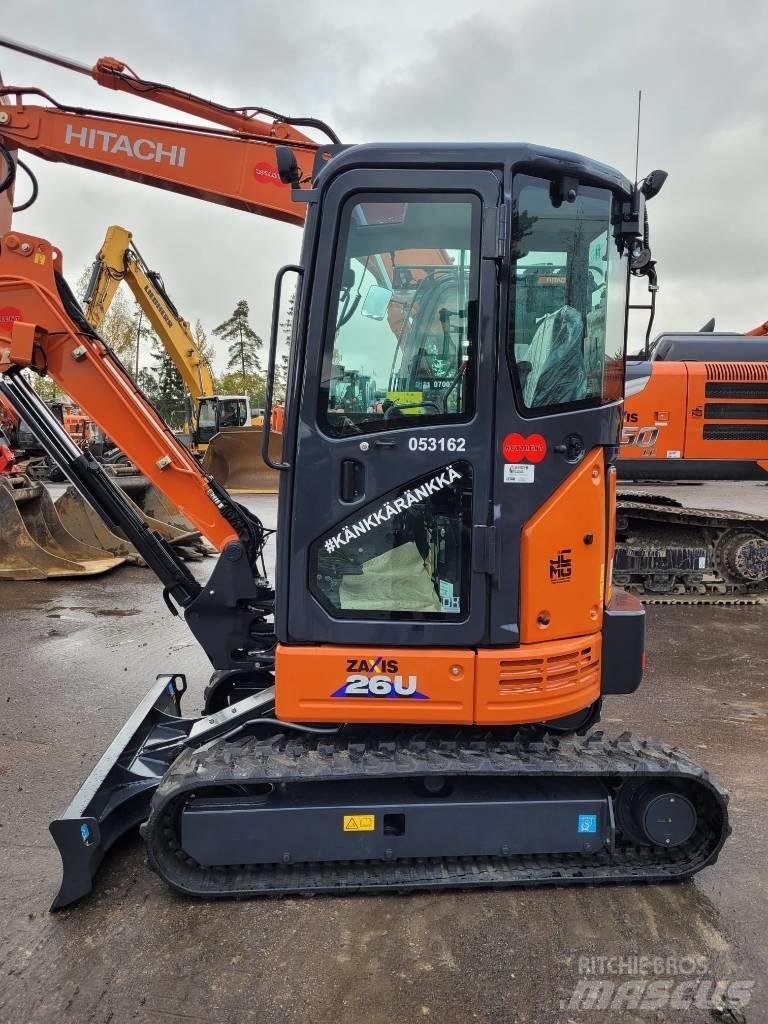 Hitachi ZX 26 U-6 Мини екскаватори < 7 т
