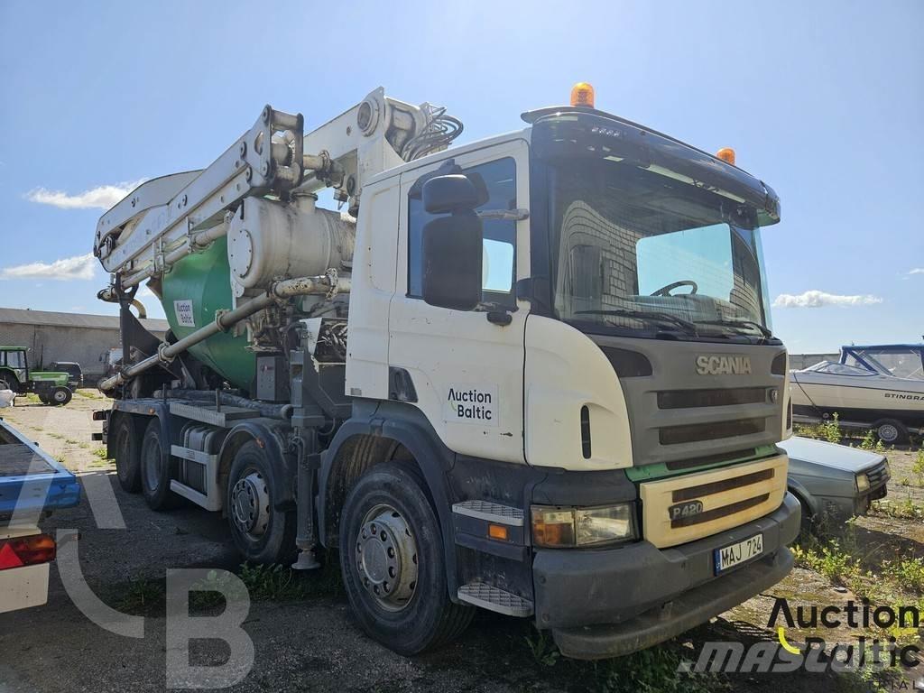 Scania P 420 Бетонопомпи
