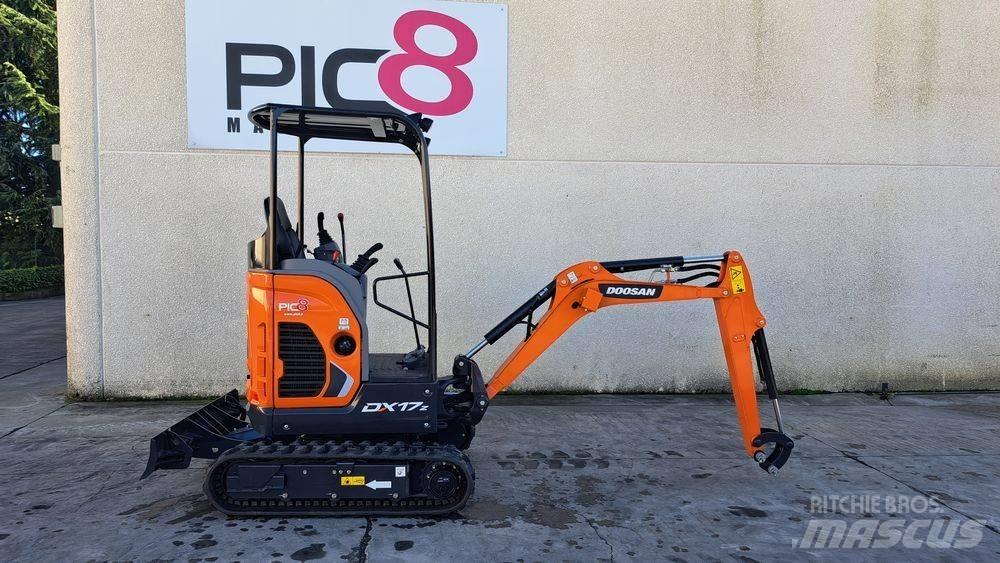 Develon DX 17 Z-7 Мини екскаватори < 7 т