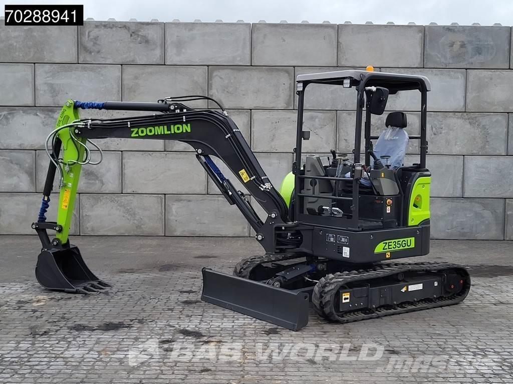 Zoomlion ZE35 GU Мини екскаватори < 7 т