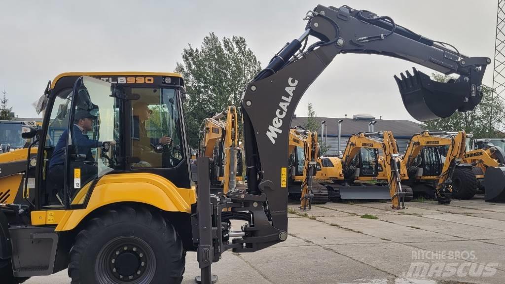 Mecalac TLB 990 Товарач със заден ексватор
