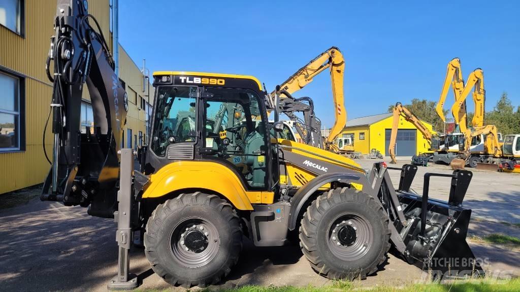 Mecalac TLB 990 Товарач със заден ексватор