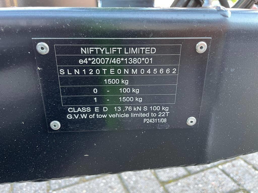 Niftylift 120T Моторизирани платформи с ремарке