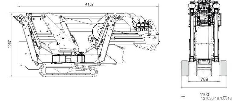 GREENLIFTER SC100 Мини кранове