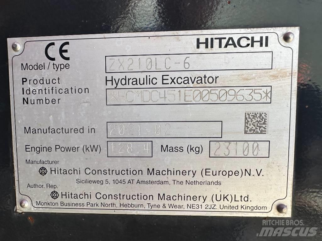 Hitachi ZX 210 LC-6 Верижен екскаватор