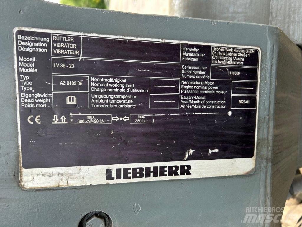Liebherr LV36 Вибрационни набивачи