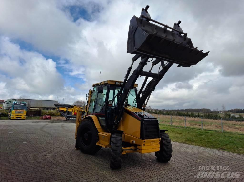 CAT 442 D Товарач със заден ексватор