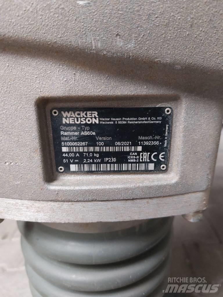 Wacker Neuson AS60e Пробки
