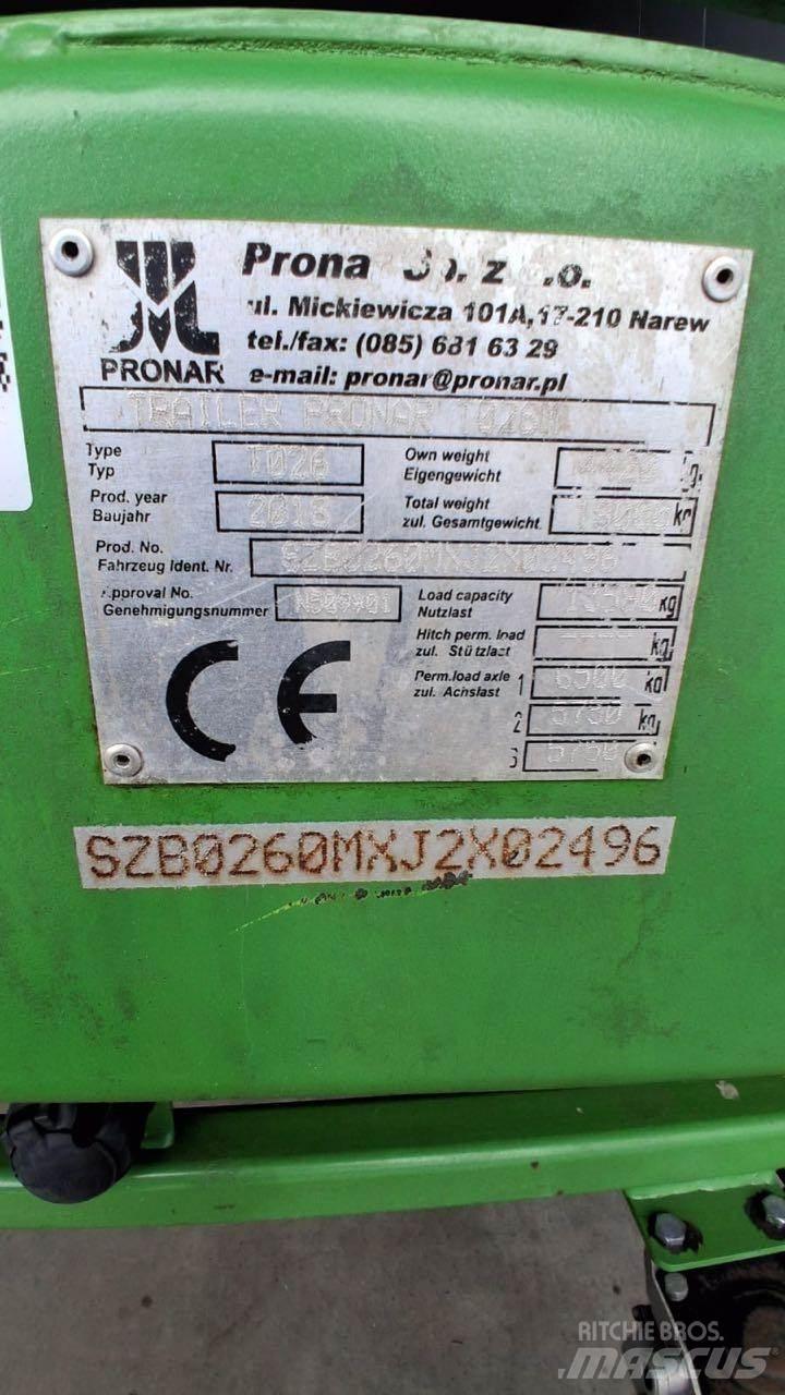 Pronar TO 26 M Ремаркета за бали