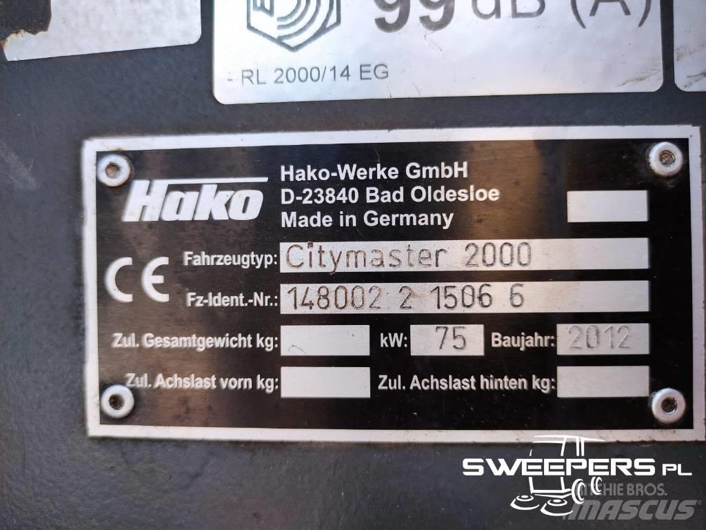 Hako Citymaster 2000 Автоматични метачки с четки