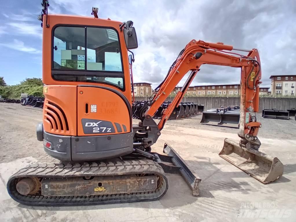 Doosan DX 27 Z Мини екскаватори < 7 т