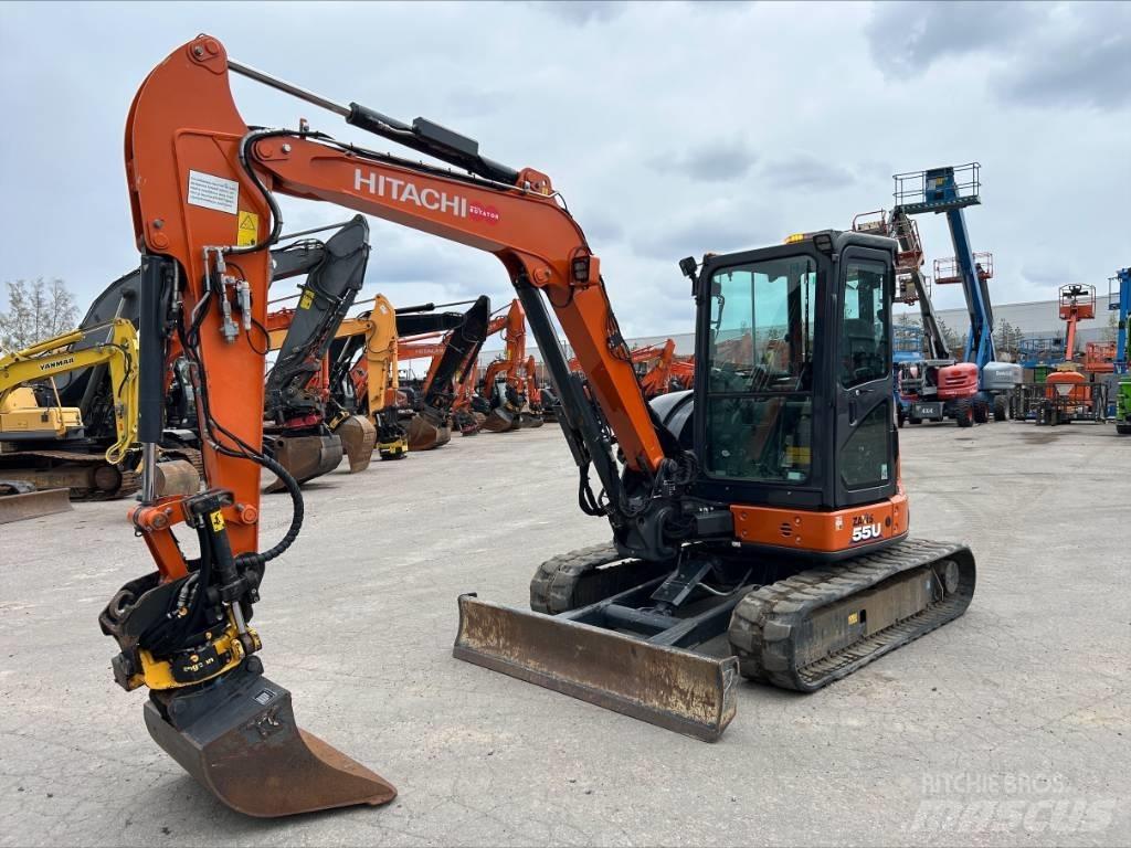 Hitachi ZX55U-6 Мини екскаватори < 7 т