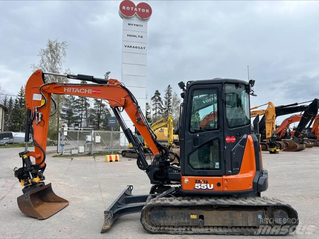 Hitachi ZX55U-6 Мини екскаватори < 7 т