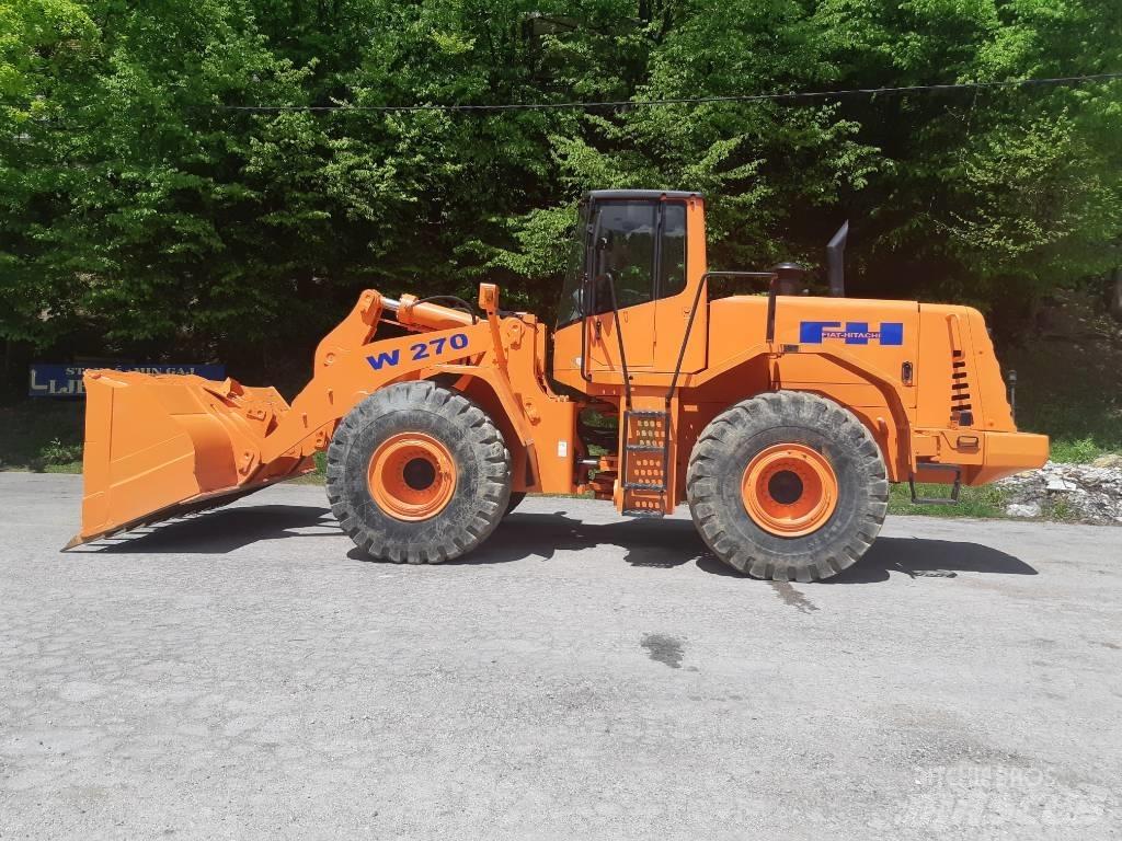 Fiat HITACHI W 270 Колесни товарачи