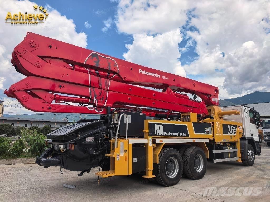 Putzmeister M 36 Бетонопомпи
