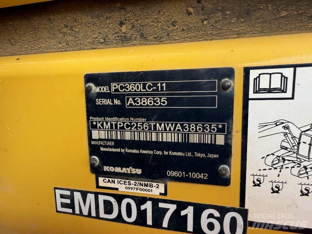 Komatsu PC360LC-11 Верижен екскаватор