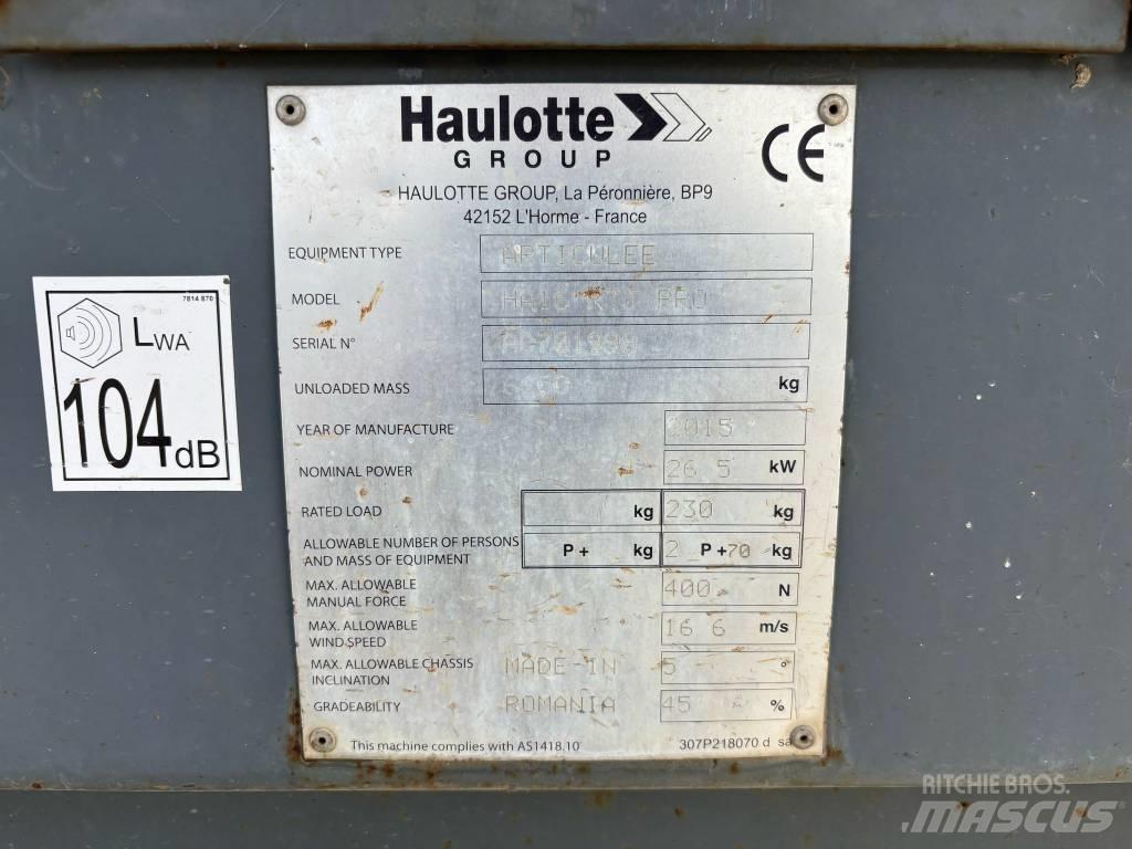 Haulotte HA 16 Съчленени стрелови подемници