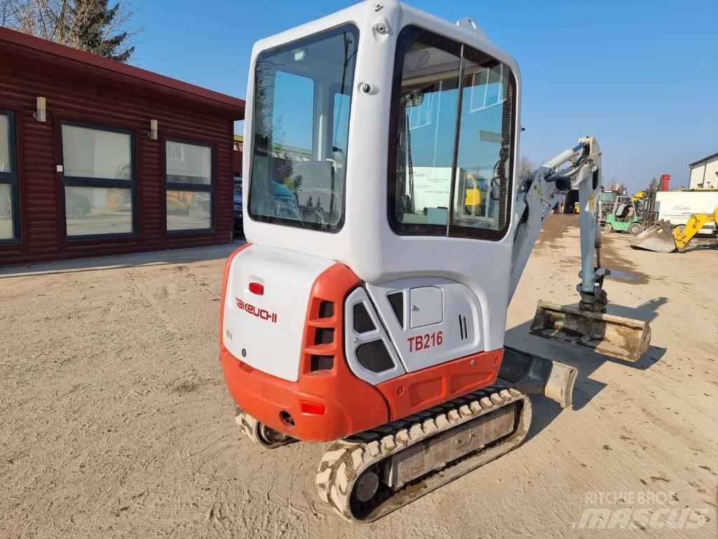 Takeuchi TB 216 Мини екскаватори < 7 т