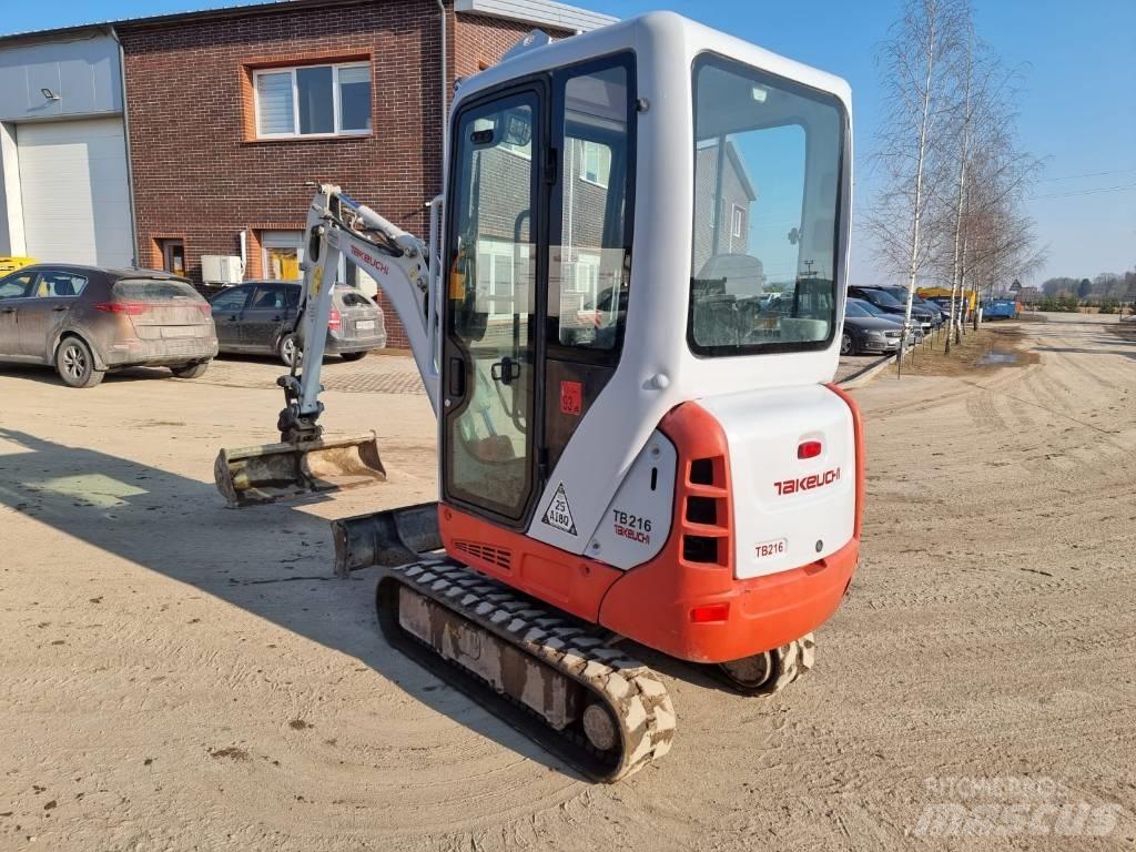 Takeuchi TB 216 Мини екскаватори < 7 т