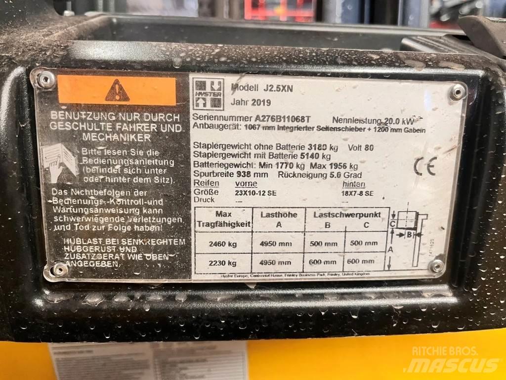Hyster J2.5XN Електрически вилични кари-повдигачи