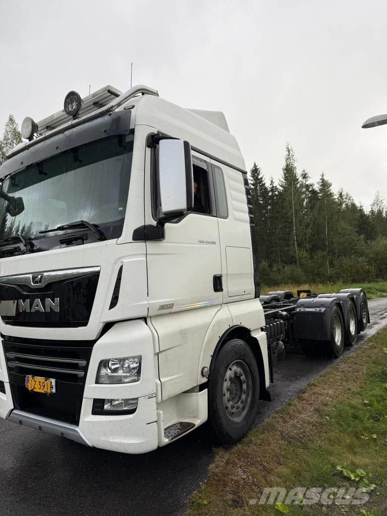 MAN TGX 32.580 Бордови камион / автолебедка
