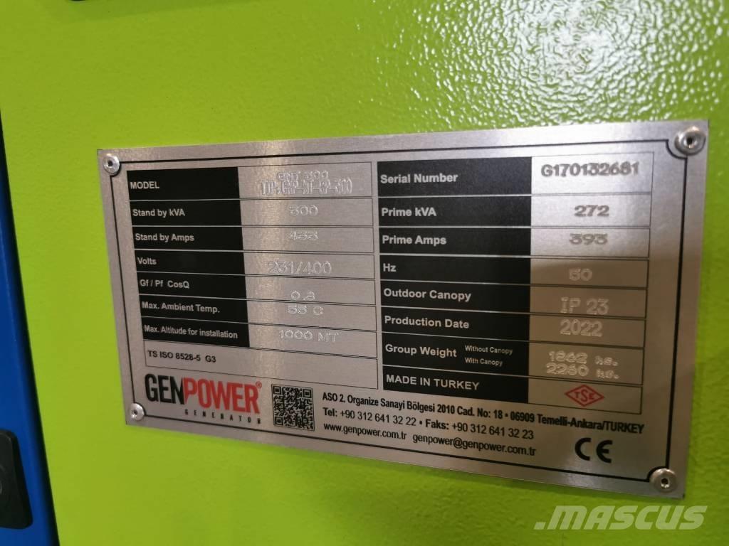 Genpower GNT 300 Дизелови генератори
