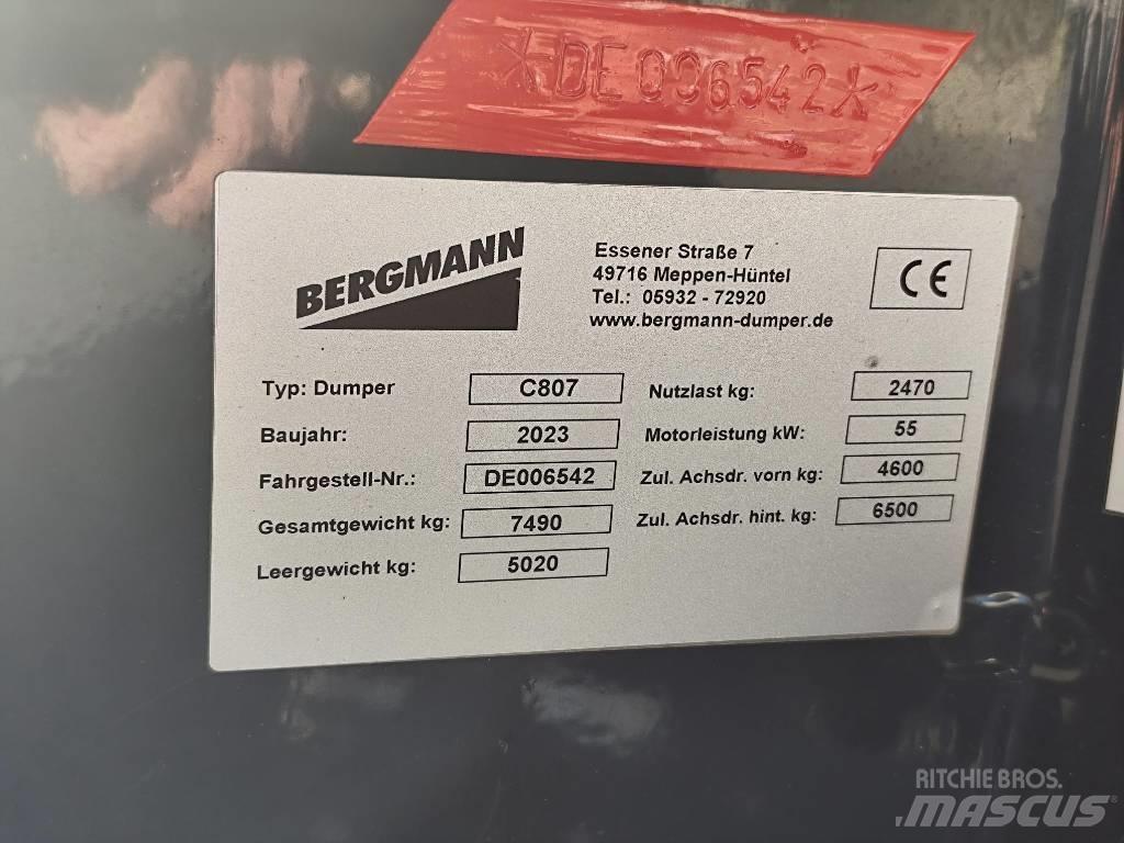 Bergmann C 807 S Дъмпери/моторни превозни средства