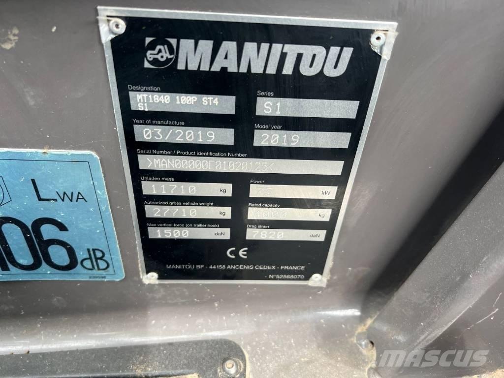 Manitou MT 1840 Телескопични товарачи