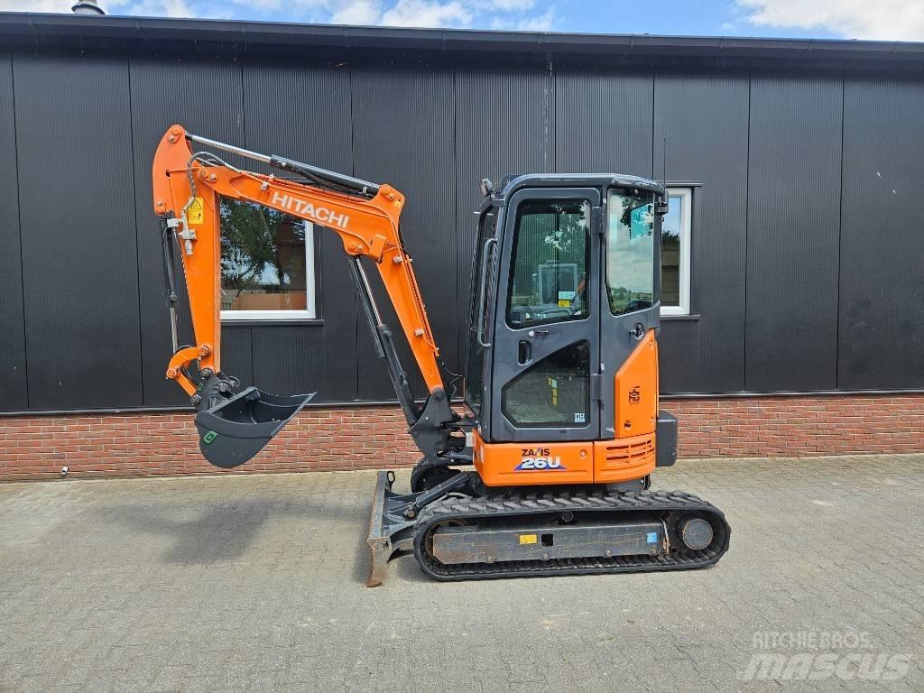 Hitachi ZX 26 Мини екскаватори < 7 т
