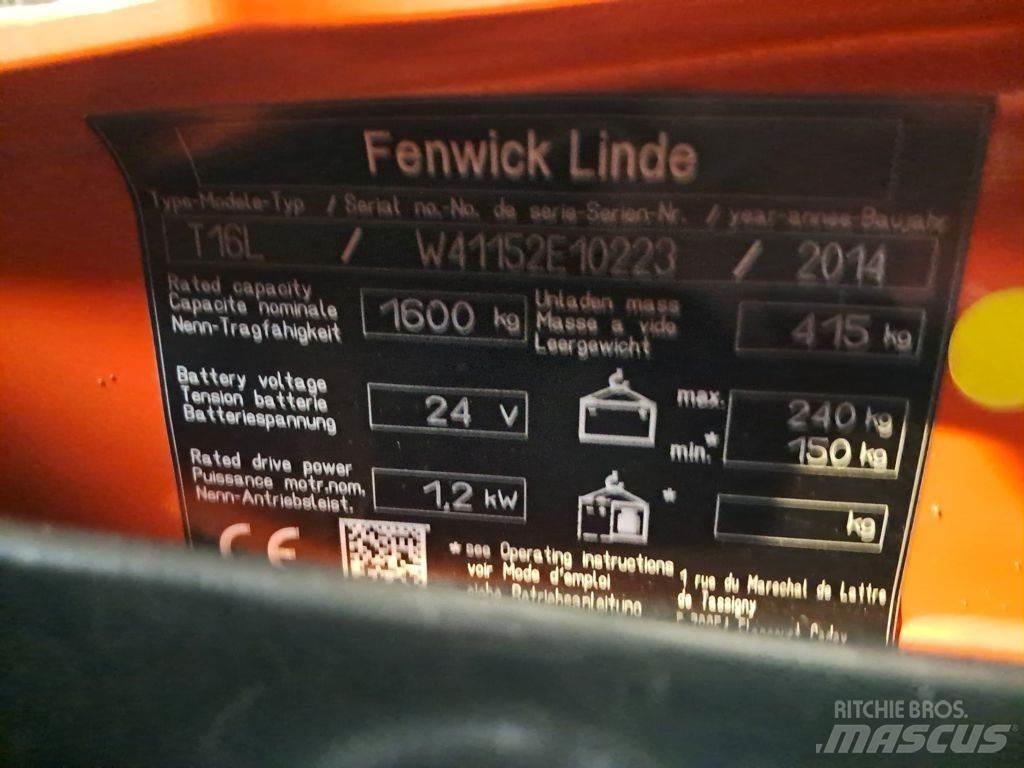 Linde T16L Нископовдигач