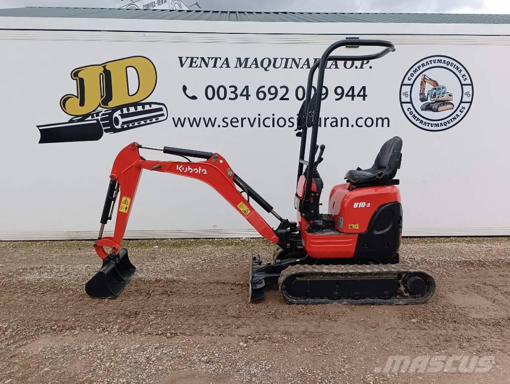 Kubota U 10 Мини екскаватори < 7 т