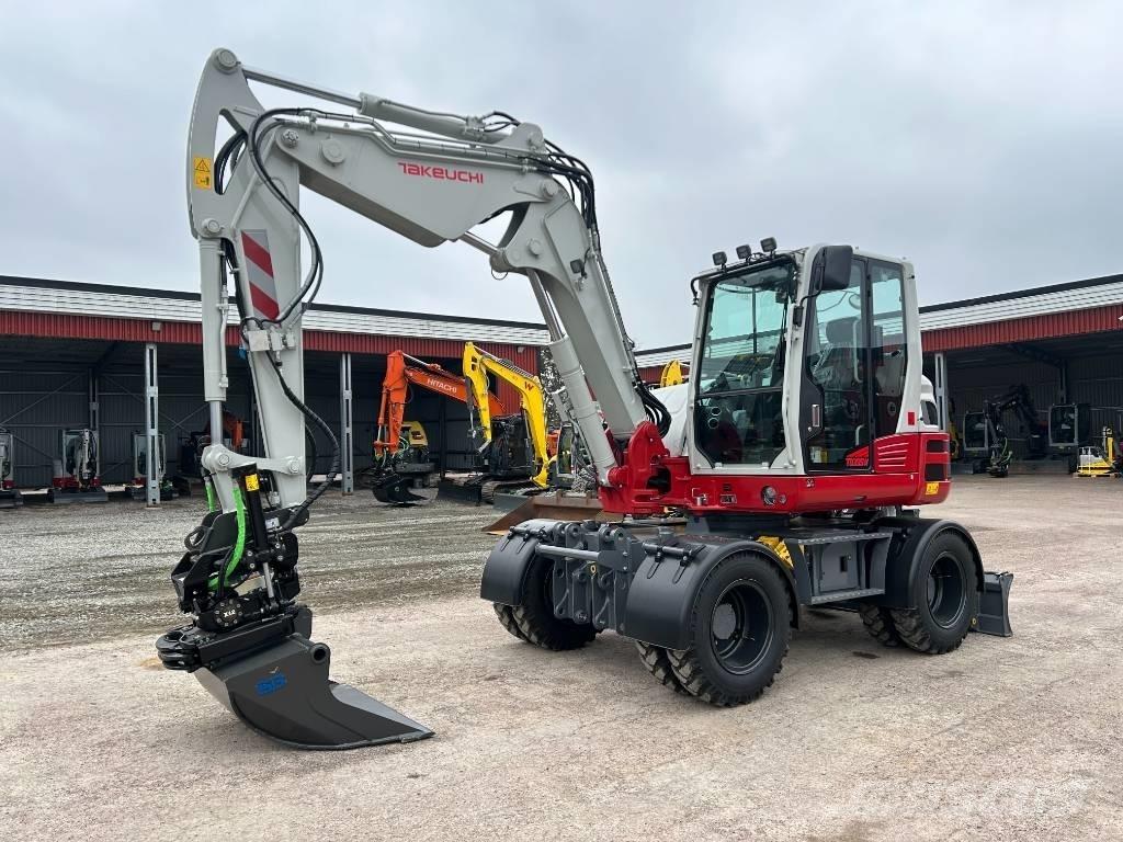 Takeuchi TB395W Колесни екскаватори