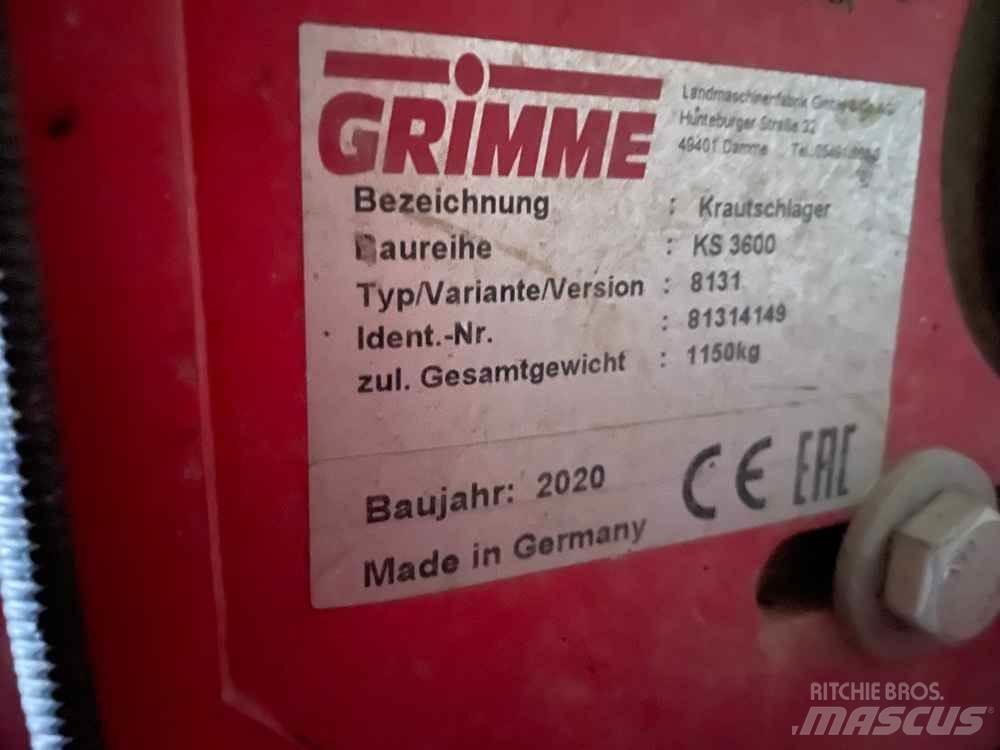 Grimme KS 3600 Машини за събиране на картофи - Други