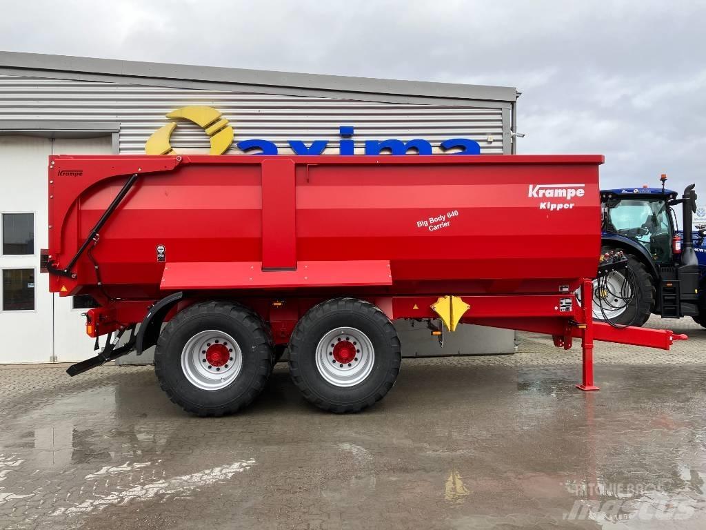 Krampe BB640 Ремаркета самосвални