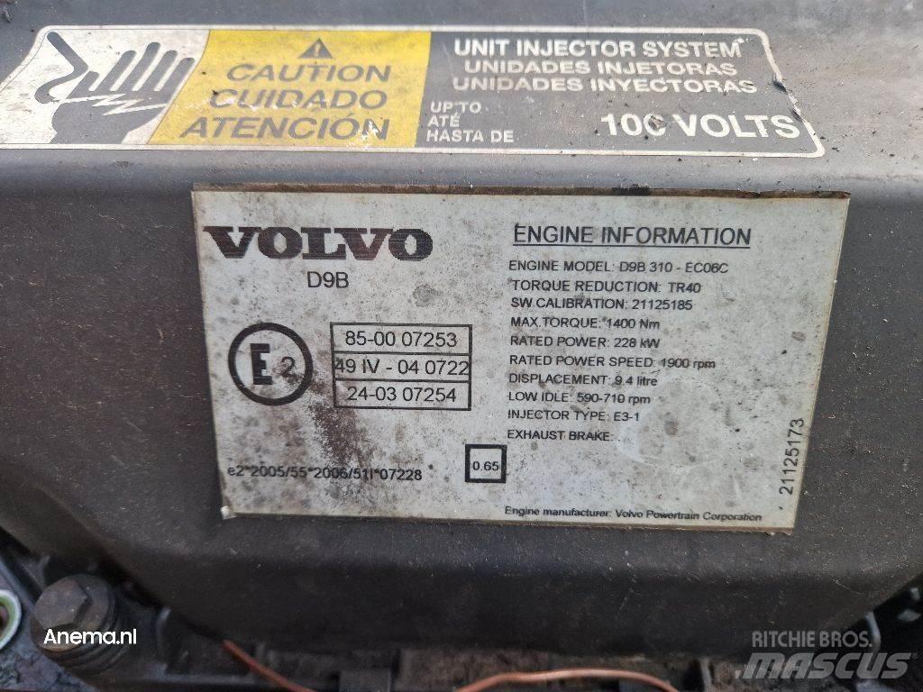 Volvo D9B Двигатели