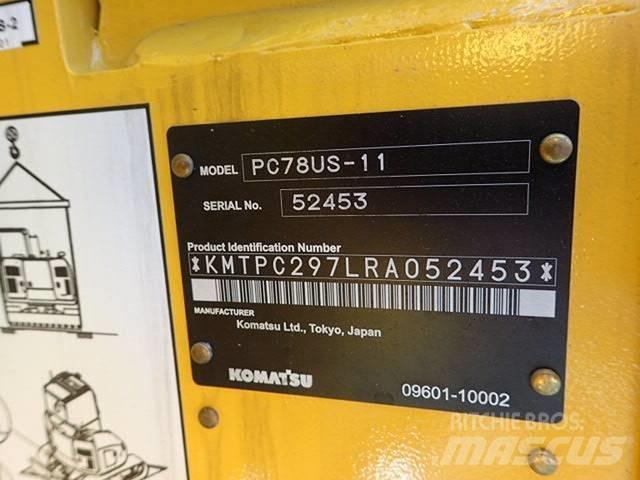 Komatsu PC78US-11 Верижен екскаватор