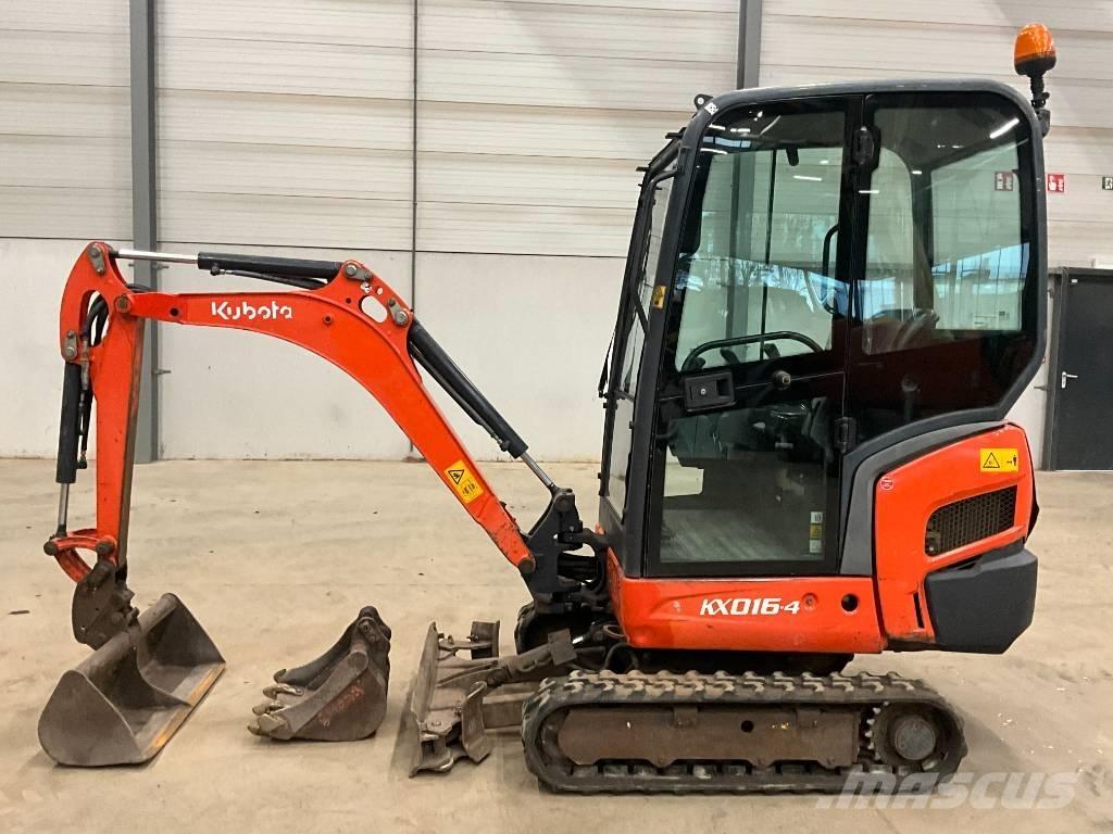 Kubota KX 016-4 Мини екскаватори < 7 т