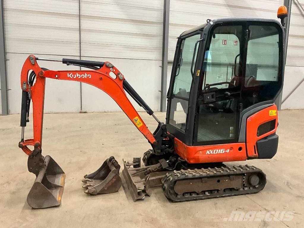 Kubota KX 016-4 Мини екскаватори < 7 т