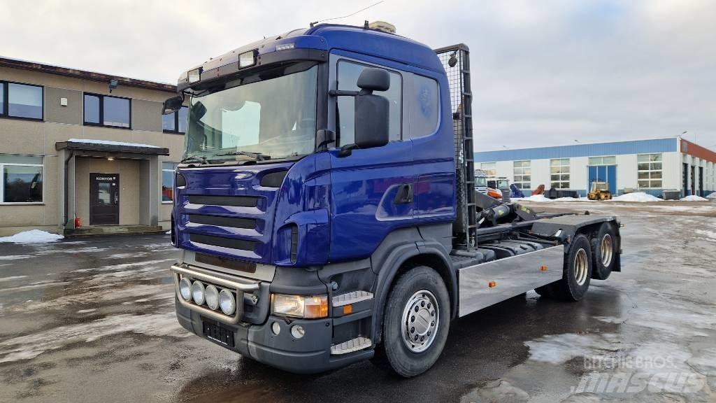 Scania R500 6X2 Камиони с кран с кука