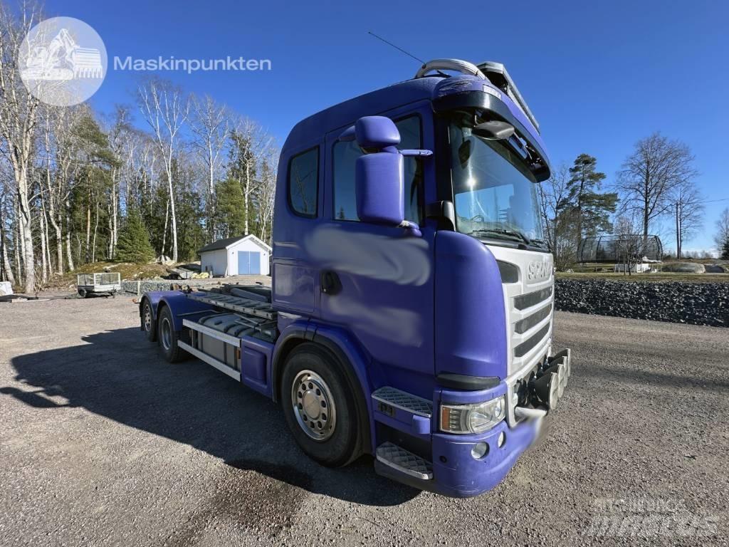Scania G 480 Камиони с кран с кука